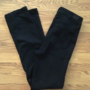 Hoxton Straight Leg Black Denim Jeans